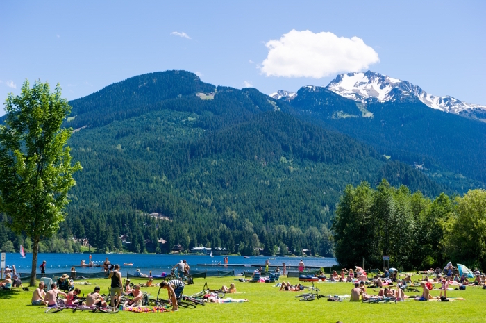 Rainbow Park at Alta Lake in Whistler