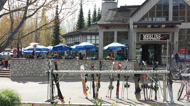 Merlin's Pub at the base of Blackcomb