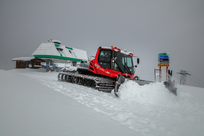 October 2016 snowfall on Whistler