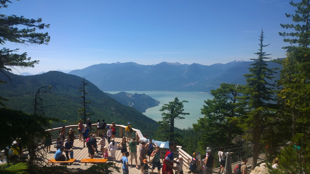 Views from the Sea to Sky Gondola