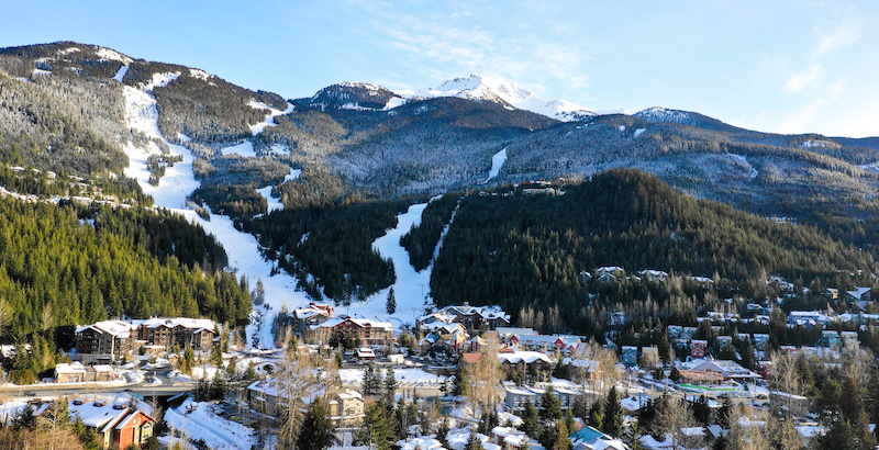 Whistler Creekside base area