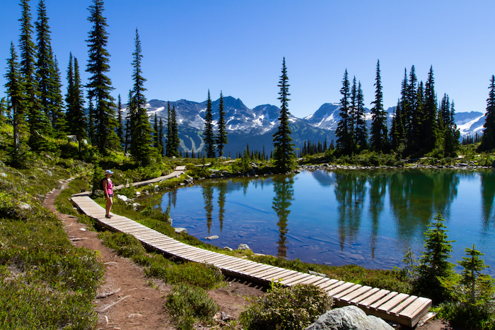 Summer hiking in Whistler