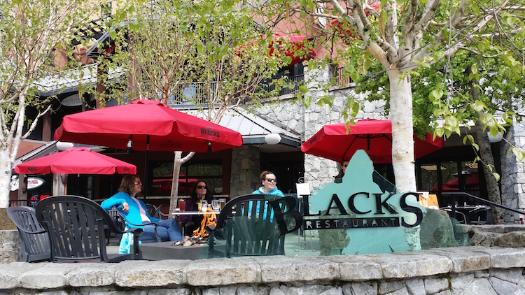 Blacks Restaurant in Whistler