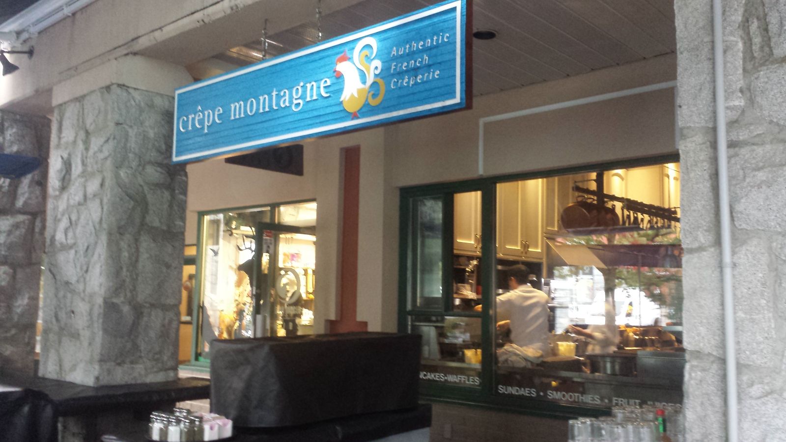 Crepe Montagne in North Whistler Village Stroll