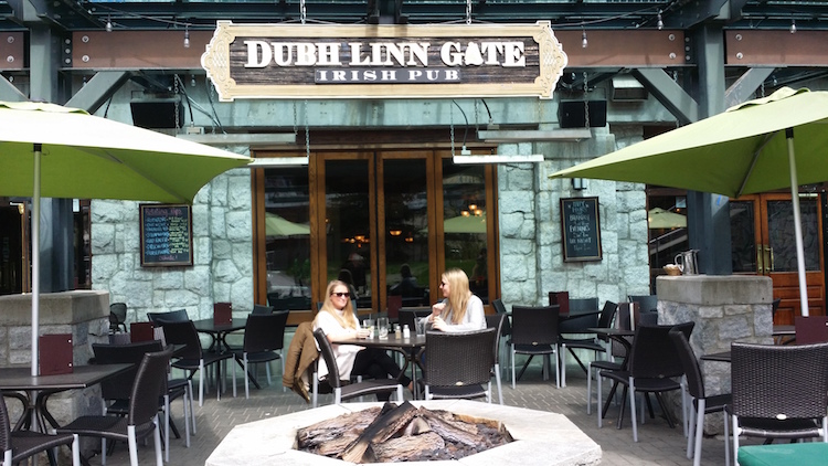 Dubh Linn Gate in Whistler Village