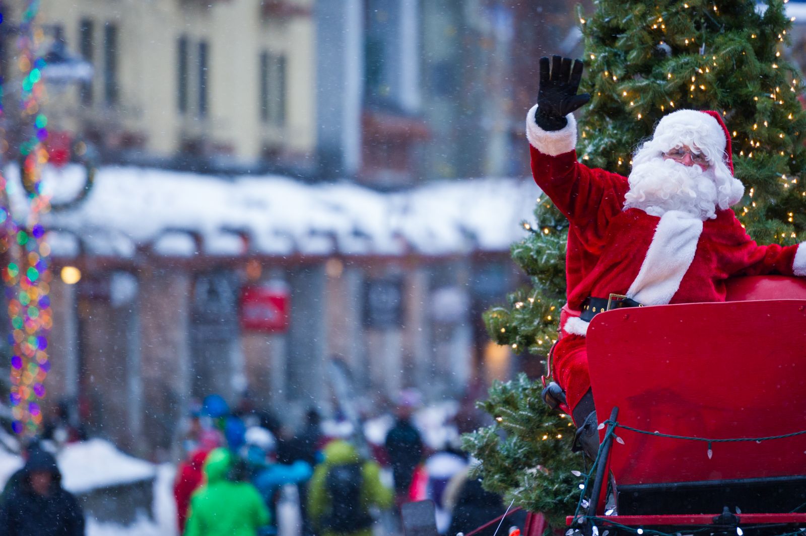 Santa in Whistler