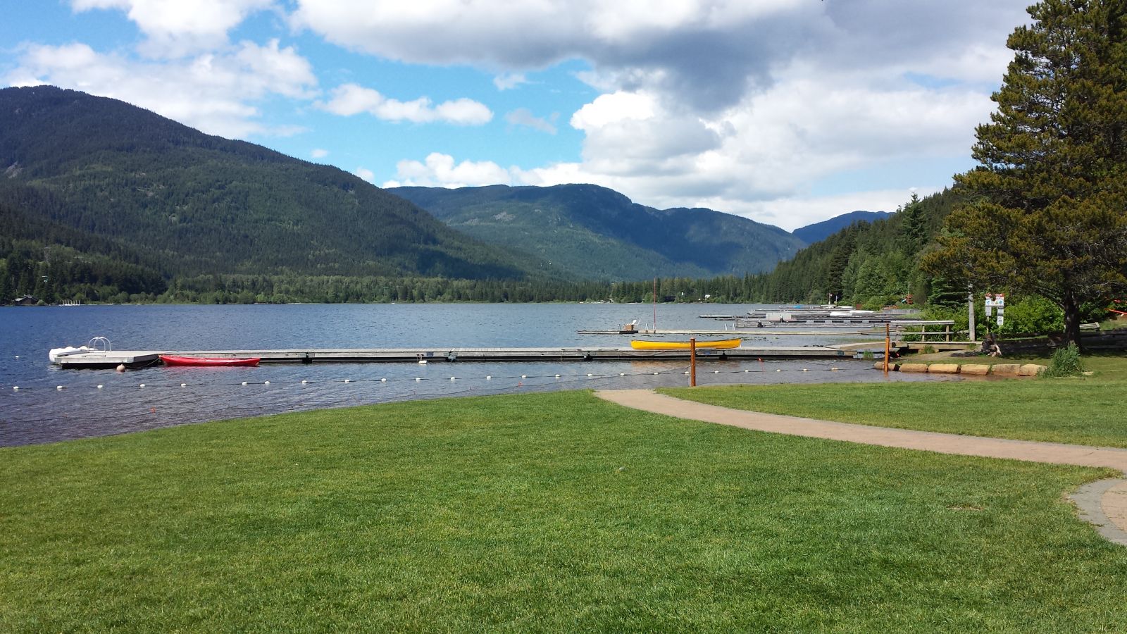 Alta Lake in Whistler