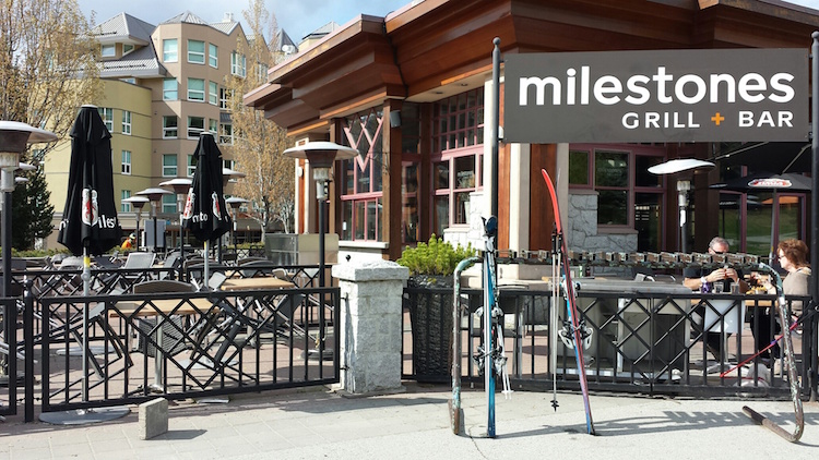 Milestones restaurant Blackcomb