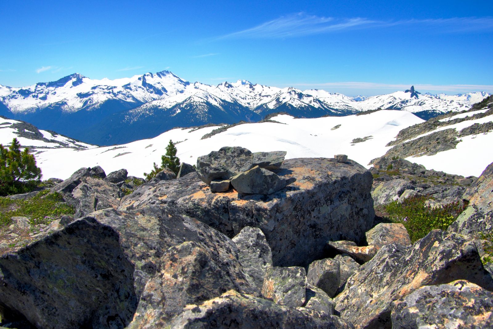 Whistler Black Tusk in the summer