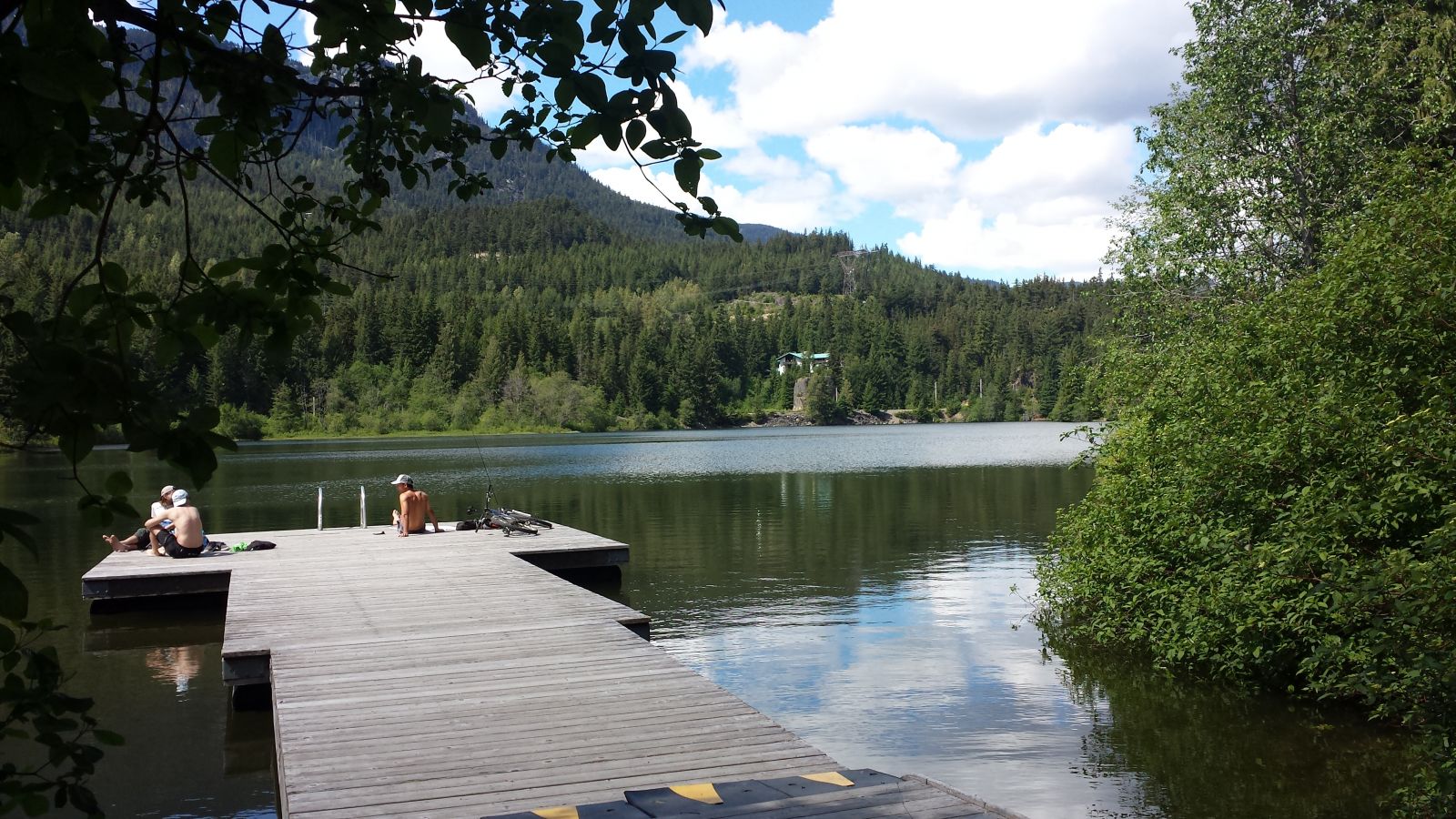 Nita Lake dock