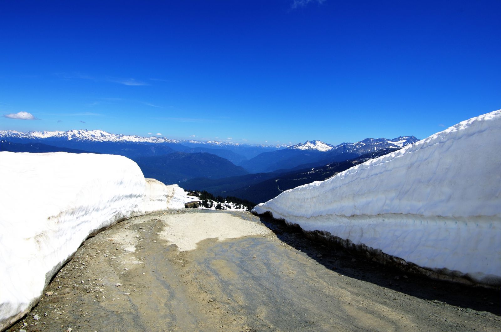 Whistler's giant snowwalls