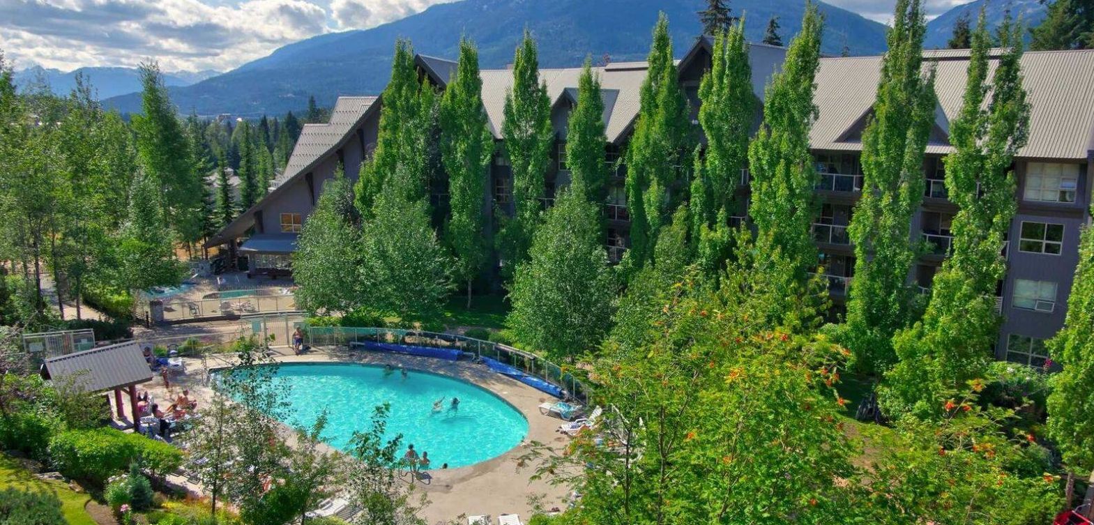 Pool at the Aspens Condos