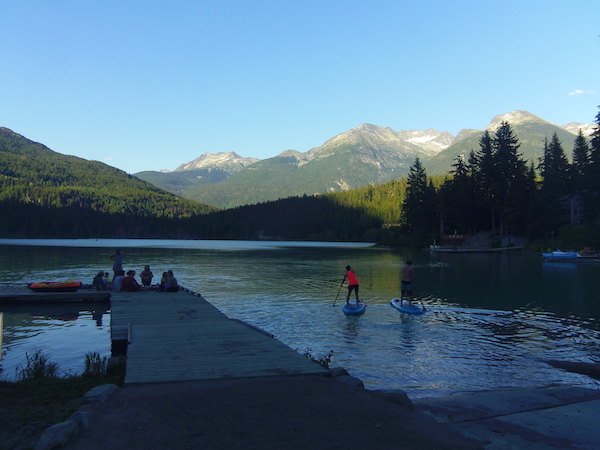 Dock on Whistler Green Lake