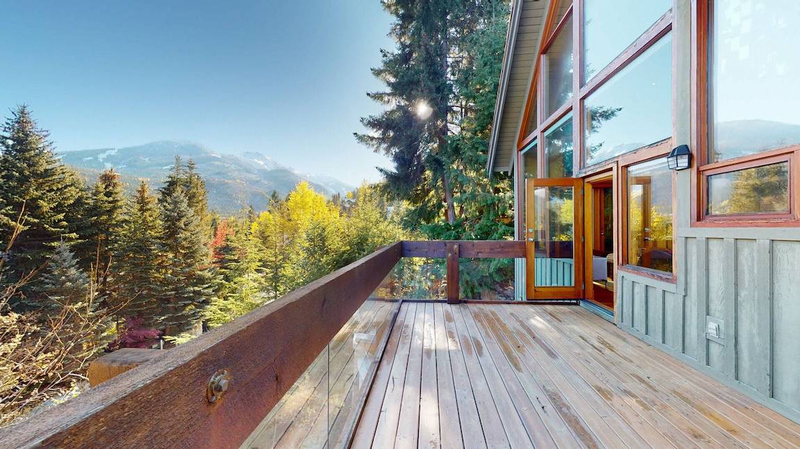 Beautiful views from Falcon Crescent in Whistler