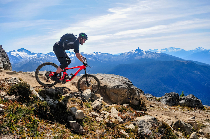 Fall biking in Whistler