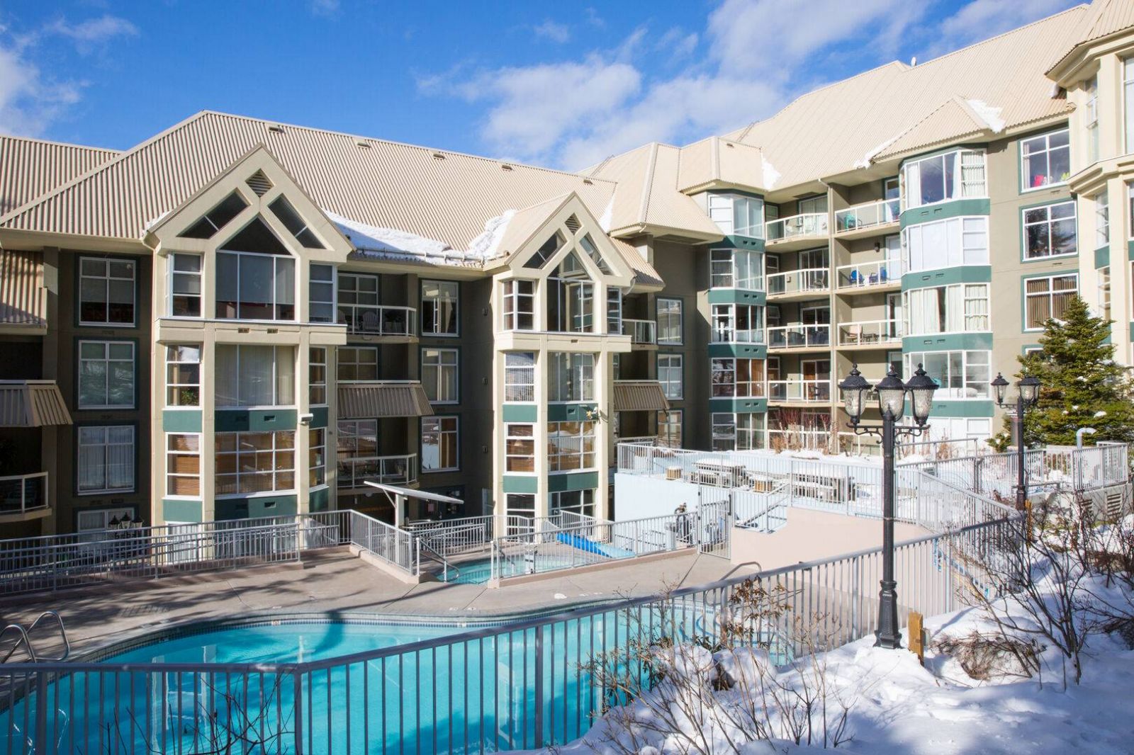 Pool at the Marquise on Blackcomb