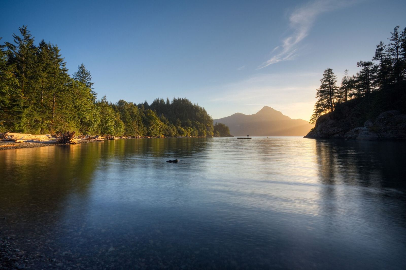 Porteau Cove Provincial Park on the Sea to Sky