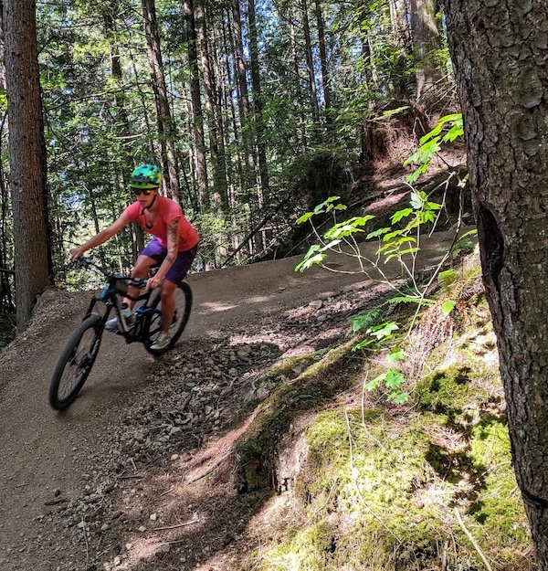 Riding the Whistler Bike Park