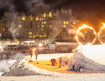 Christmas season in Whistler