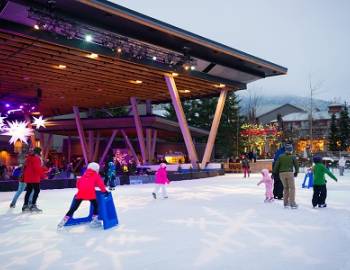 Whistler ice skating