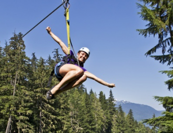 Whistler Zip line tours through Ziptrek