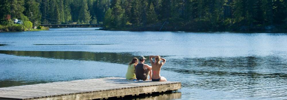 Alpha Lake Park in Whistler