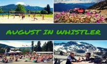 August Events in Whistler