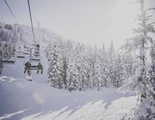 Chairlift at Whistler Blackcomb